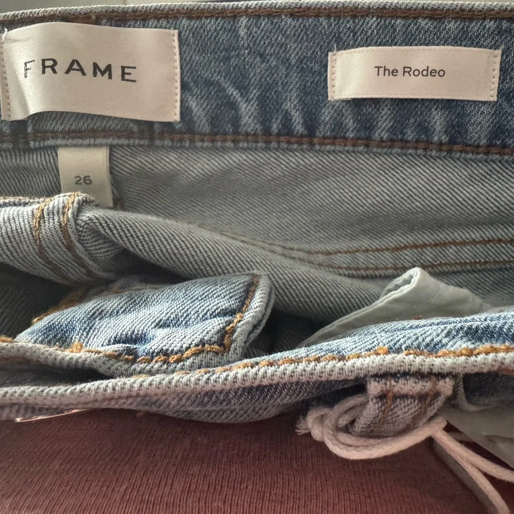 Frame Denim Light Blue Women's Jeans - Picture 3 of 7